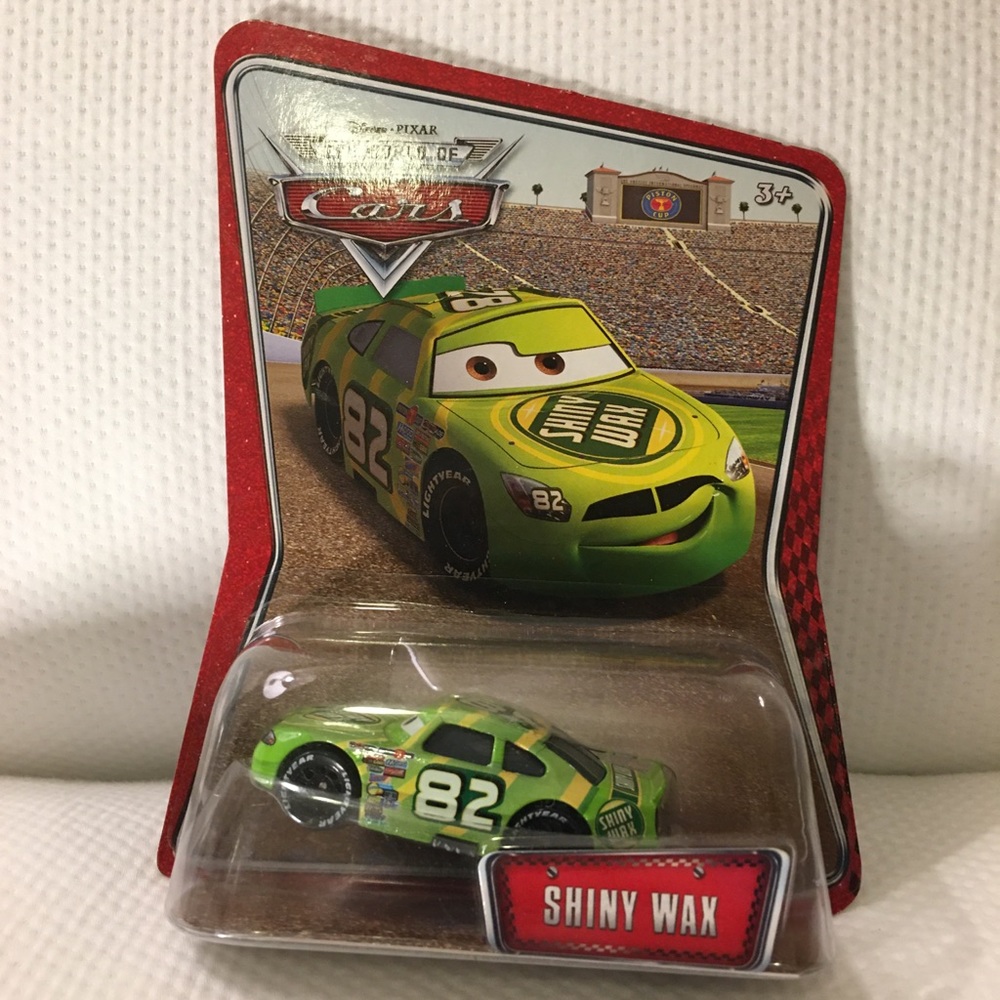 DISNEY PIXAR FROM THE WORLD OF CARS SHINY WAX
